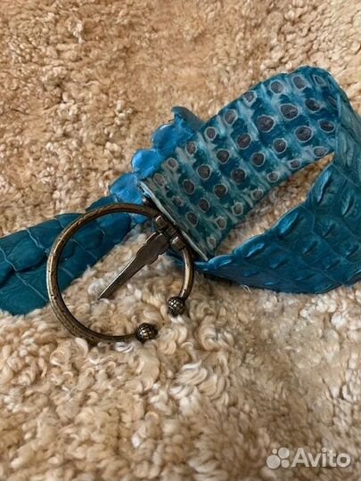 Ремень из крокодиловой кожи