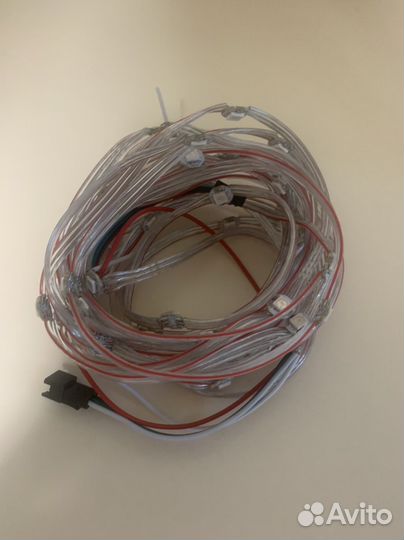 Светодиодная лента rgb 5,25м 50шт WS2812B