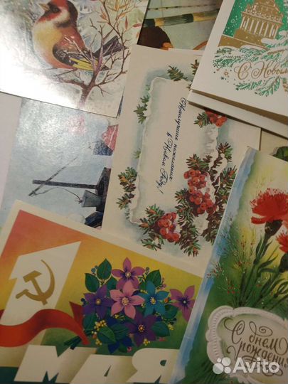 Открытки СССР разные 25 шт