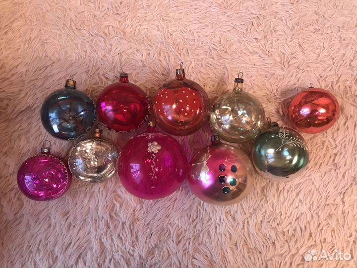 Елочные игрушки СССР