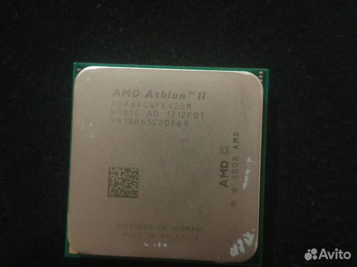 Процессор amd athlon 2
