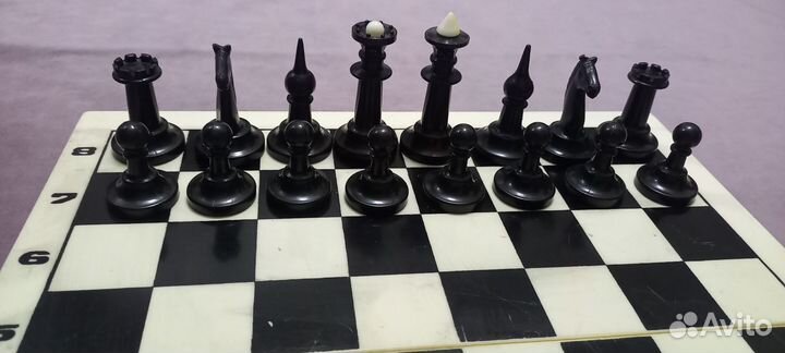 Шахматы карболитовые СССР