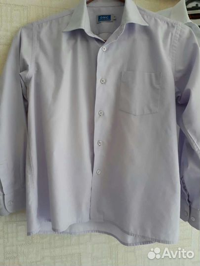 Рубашка школьная 134