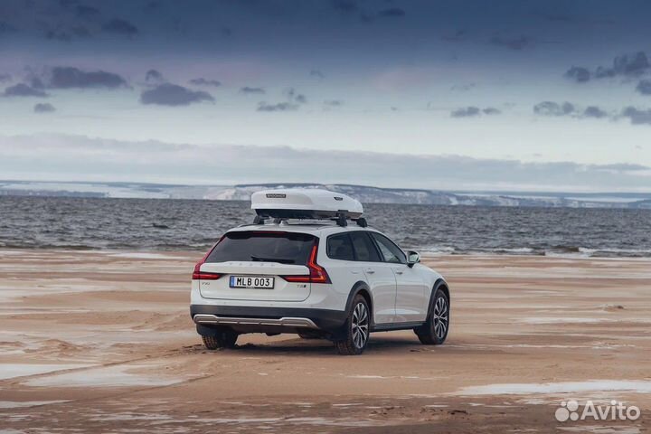 Автобокс Broomer Venture LS 450 Л, белый глянец