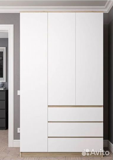 Шкаф Оазис 3 ств (в 3-х цветах)