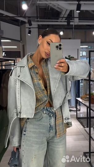 Кожаная куртка косуха