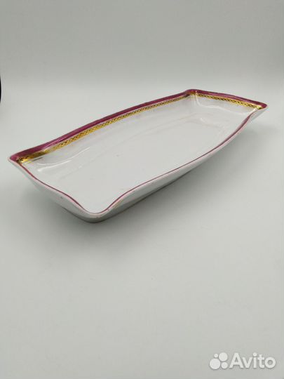 Селедочница фарфор Кузнецов до 1917 года