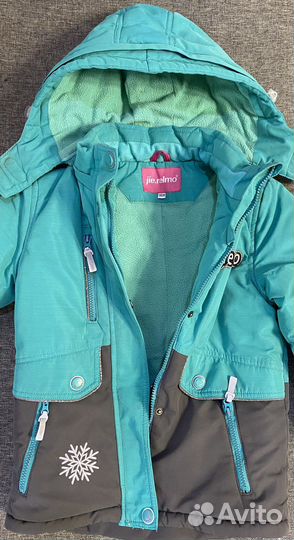 Зимняя куртка со штанами 122