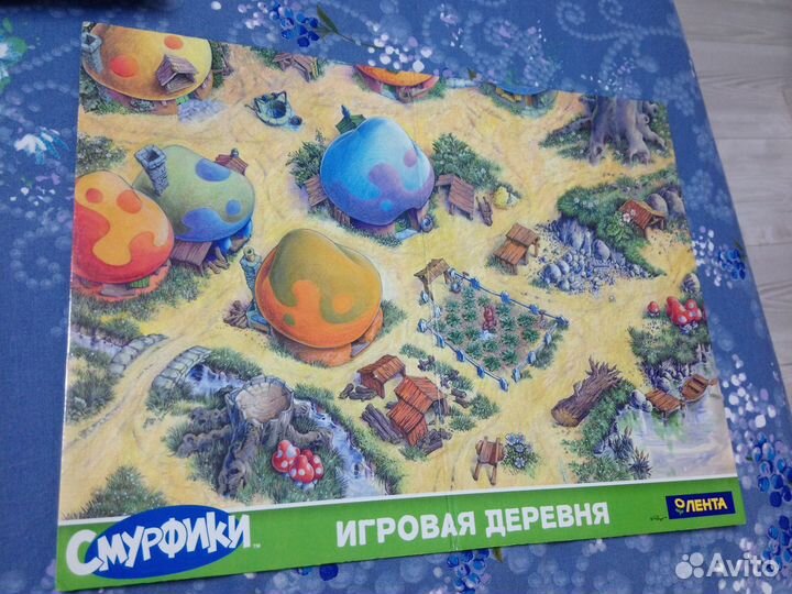 Смурфики полная игровая коллекция в коробке