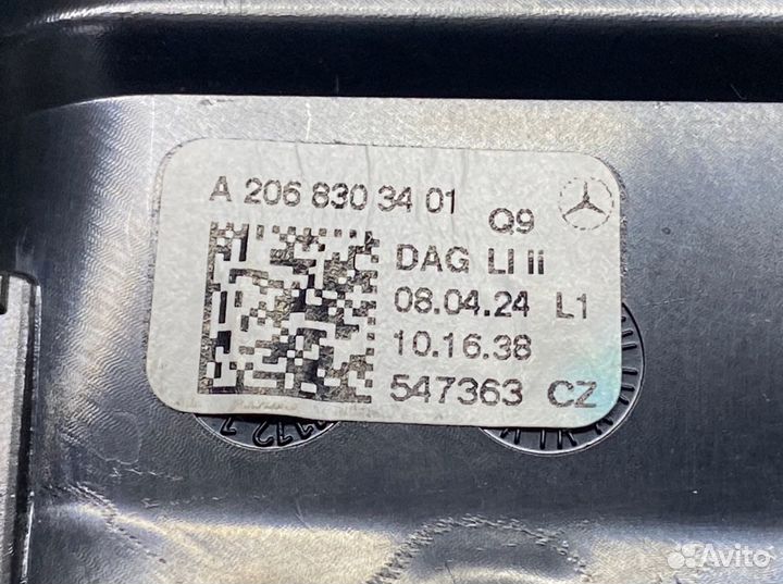 Дефлектор воздушный левый Mercedes-Benz C-Class