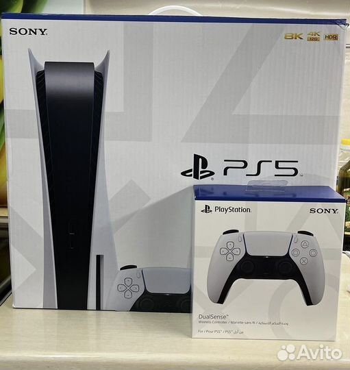 Sony PlayStation 5 Blu-Ray, 825Gb,CFI-1218A(Корея)