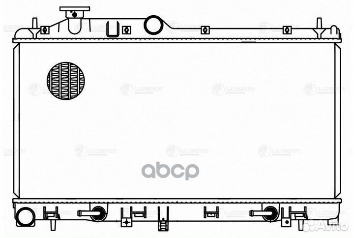 Радиатор Охл. Для А/М Subaru Forester S12 (08)