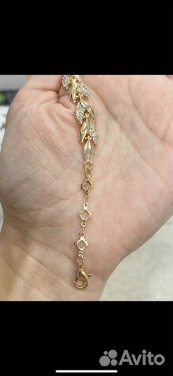 Браслет серебряный женский