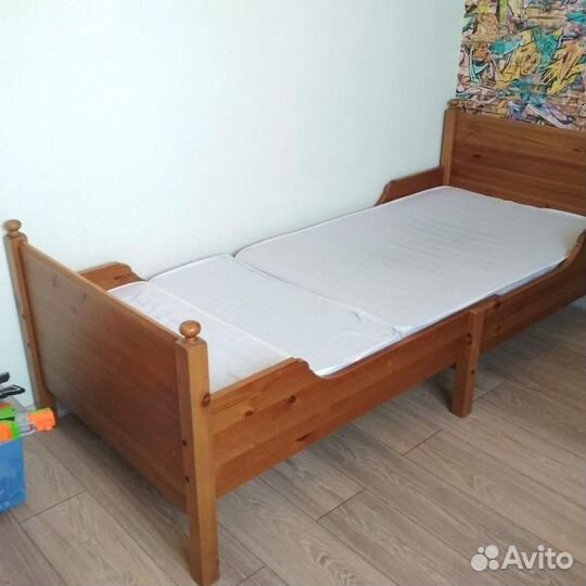 Кровать икеа лексвик