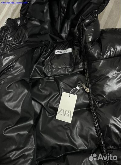 Zara и Moncler пуховик Premium (Арт.40436)