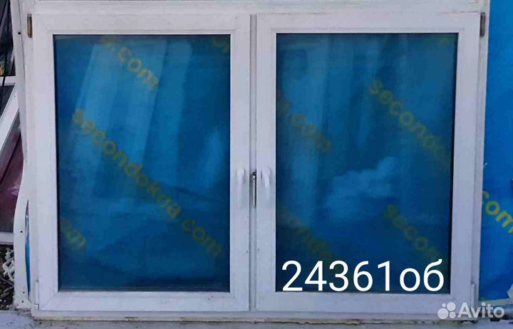 Пластиковое окно Б/У 1730(в) 1220 об х 1800(ш)