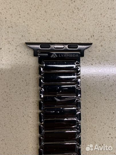 Ремешок керамический Apple lyambda libertas Черный