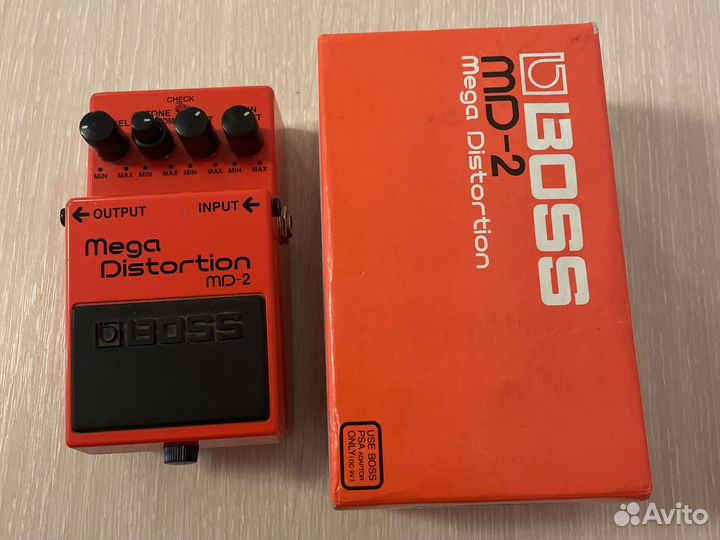 Гитарная педаль boss MD -2 Mega Distortion