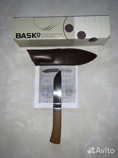 Нож туристический баско