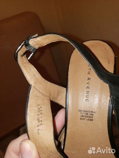 Женские туфли от марки 5th Avenue 41 кожанные