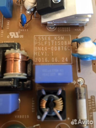 Блок питания тв Samsung ue49ku6650u