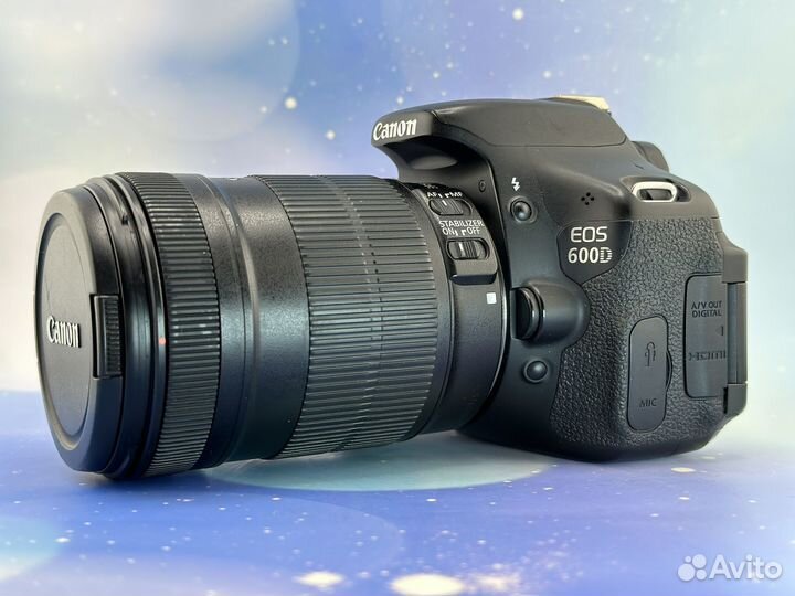 Canon 600D Kit 18-135mm IS Пробег 39 тыс
