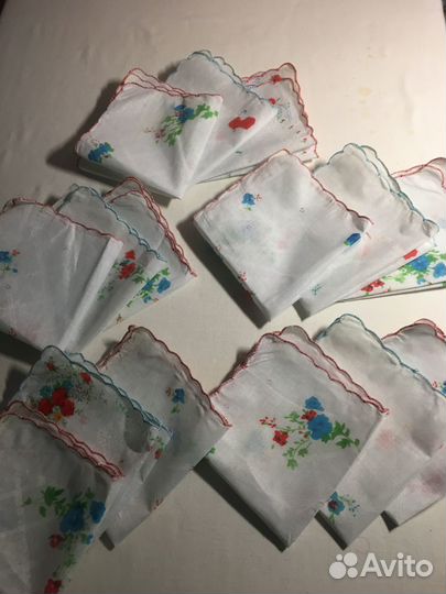 Набор из 3-х носовых платков для женщин