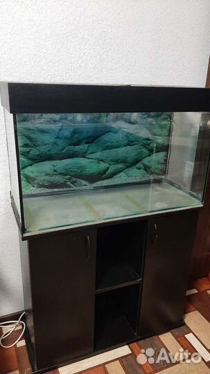 Аквариум с тумбой 100 л. бу