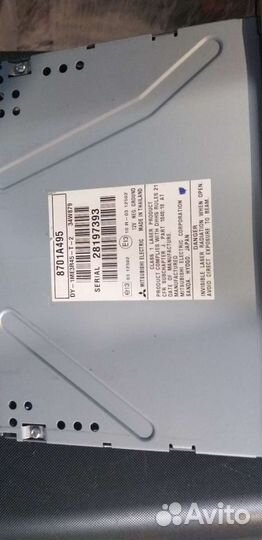 Магнитола Mitsubishi Lancer new с флешкой 870А689