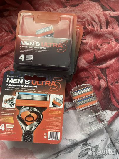 Лезвия для бритья gillette fusion
