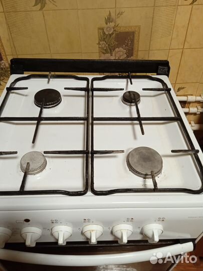 Газовая плита с электрической духовкой