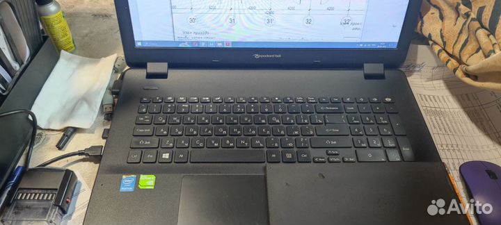 Игровой ноутбук 17.3 packard bell EG70 BM acer