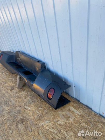 Решетка в бампер задняя Opel Frontera