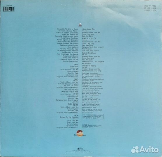 Mountain/ GO FOR your life/ 1985 scotti brothers r