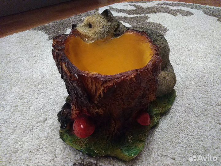 Кашпо под цветы глина