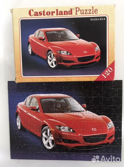 Пазлы 120 Castorland автомобили