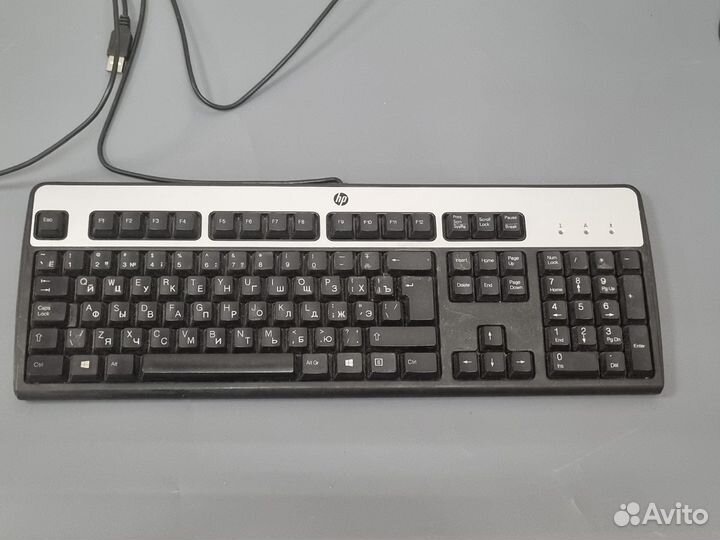 Клавиатура HP KB-0316 проводная USB механическая