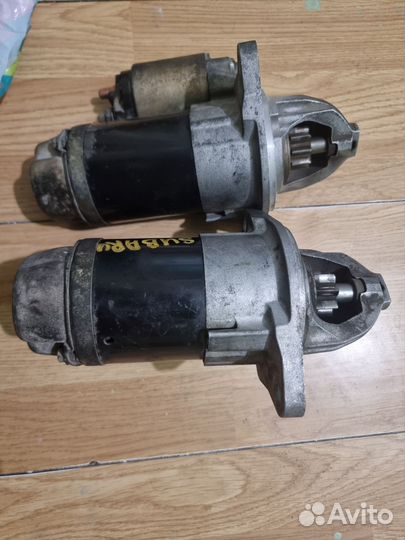 Стартер. subaru легаси