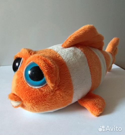 Детская мягкая игрушка Рыбка из мульт Немо 30 см