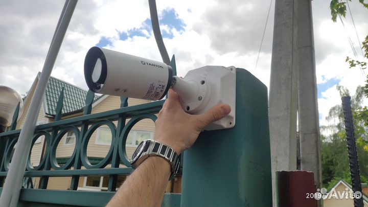 Монтаж видеонаблюдения. Установка видеокамер