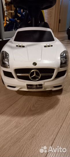 Детская машина mercedes с музыкой