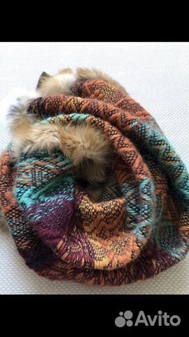 Палантин(лиса)шапка(лиса)жилет Симачев