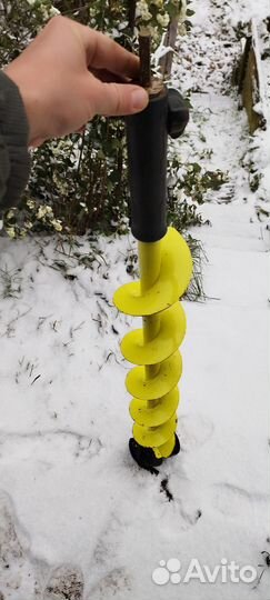 Шнек для ледобура под шуруповерт iceberg 130