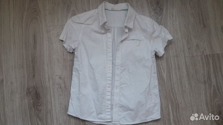 Рубашки школьные 128 см