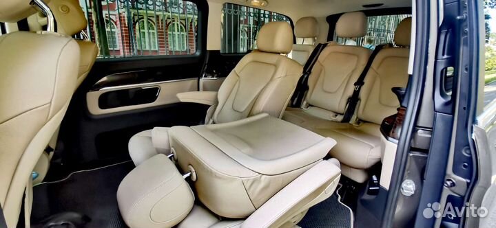 Аренда Mercedes v class с водителем