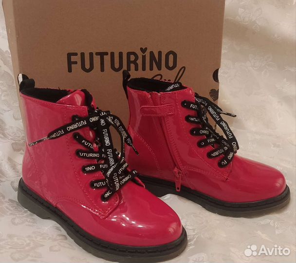 Ботинки для девочки 30 размер новые