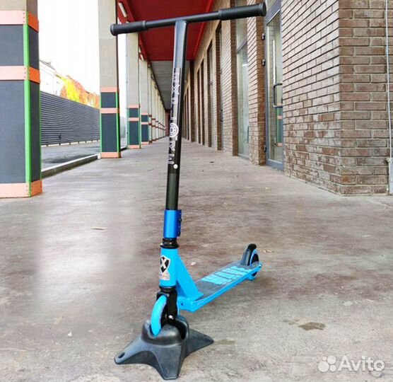 Трюковой Самокат с Прямым Рулем Для Начинающи