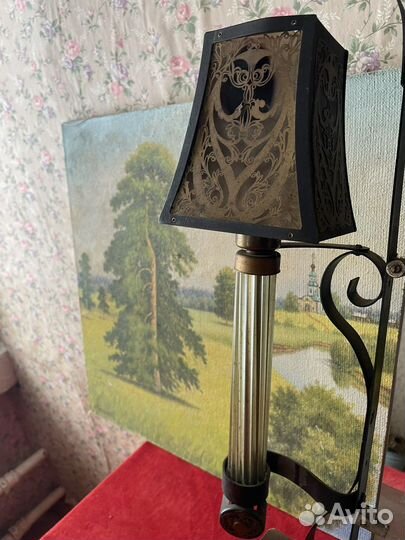 Зеркало светильник настенное СССР