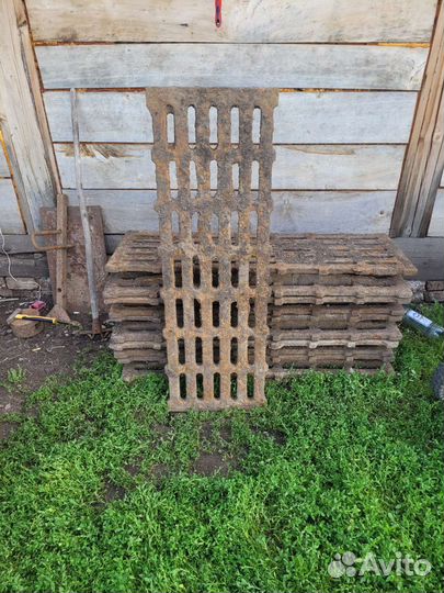 Колосники чугунные бу