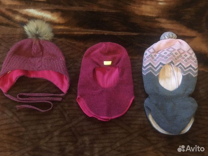 Шапка шлем для девочки